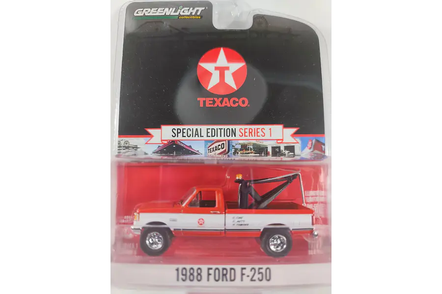 Ford F 250 grua 1988, Greenlight, Escala 1-64