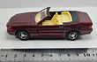Mercedes Benz 500 sl, Escala 1:36, marca sunny side vino tinto
