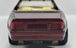 Mercedes Benz 500 sl, Escala 1:36, marca sunny side vino tinto