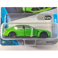BMW M3 VERDE Escala 1/64, MARCA MAJORETTE