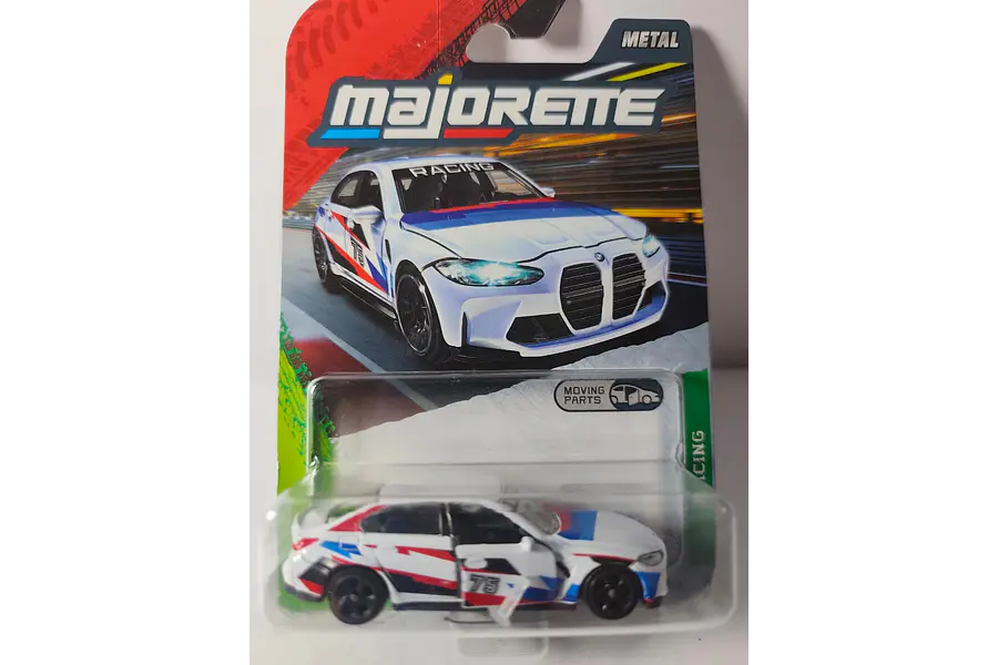 BMW M3 BLANCO Escala 1/64 MARCA MAJORETTE-