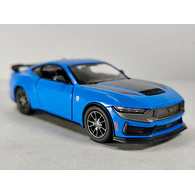 Ford Mustang Dark Horse 2024, AZUL 1/36, KINSMART