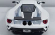 FORD GT 2017 heritage Blanco KINSMART ﻿Escala 1/36
