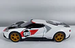 FORD GT 2017 heritage Blanco KINSMART ﻿Escala 1/36