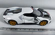 FORD GT 2017 heritage Blanco KINSMART ﻿Escala 1/36