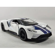 FORD GT 2017 Blanco KINSMART ﻿Escala 1/36