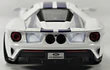 FORD GT 2017 Blanco KINSMART ﻿Escala 1/36
