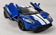 FORD GT 2017 AZUL KINSMART ﻿Escala 1/36