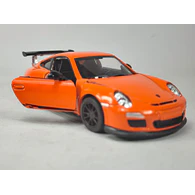 Porsche GT2 RS Naranja Escala 1/36 Marca KINSMART