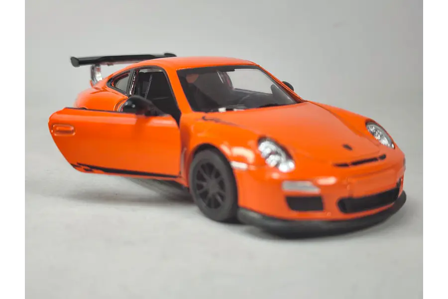 Porsche GT2 RS Naranja Escala 1/36 Marca KINSMART