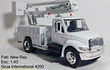 Grua Canasta International 4200, New Ray, Escala 1-43