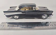 Chevrolet Belair negro 1957 A Escala 1/36 Kinsmart