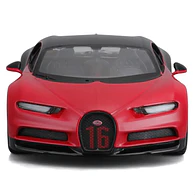 Bugatti Chiron 1-32 marca burago color rojo