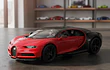 Bugatti Chiron 1-32 marca burago color rojo