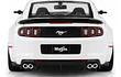 Ford mustang STREET 2014 blanco marca maisto , escala 1/24