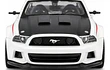 Ford mustang STREET 2014 blanco marca maisto , escala 1/24