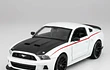 Ford mustang STREET 2014 blanco marca maisto , escala 1/24