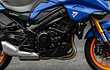 Moto Suzuki KATANA con BASE, Escala 1/18 MAISTO