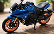Moto Suzuki KATANA con BASE, Escala 1/18 MAISTO