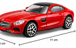 Mercedes Benz AMG GT, Escala 1/43 marca burago-