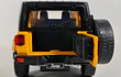 JEEP wrangler , marca CHI YUAN, amarillo 1-32 LUCES LED