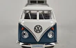 volkswagen samba azul escala 1/43 marca maisto