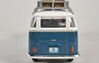 volkswagen samba azul escala 1/43 marca maisto