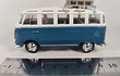 volkswagen samba azul escala 1/43 marca maisto