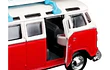 volkswagen samba roja escala 1/43 marca maisto