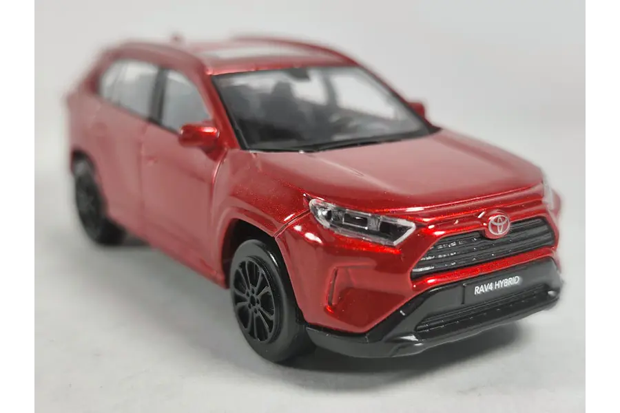 Toyota rav4 rojo 1/43 Burago 