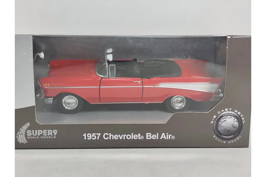 CHEVROLET BELAIR CONVERTIBLE 1957 1/36 MARCA WELLY