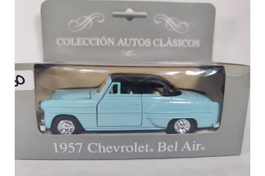CHEVROLET BELAIR 1957 ESCALA 1/36 MARCA WELLY
