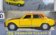 Peugeot 504 1975 taxi Escala 1/36, welly-