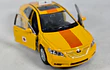 Toyota Camry taxi, marca welly, Escala 1-36