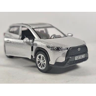 TOYOTA COROLLA CROSS ESCALA 1/36 PLATEADO