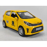 KIA PICANTO TAXIS LIBRES A ESCALA 1:36 LEDS