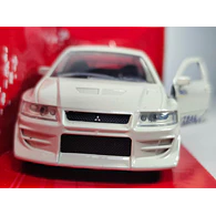 Mitsubishi Lancer Evolution VII, blanco Jada, Escala 1-32