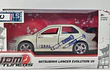 Mitsubishi Lancer Evolution VII, blanco Jada, Escala 1-32
