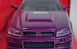 Nissan GT R BNR34 Skyline 2002 ESCALA 1/32 ,MARCA JADA