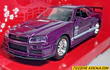 Nissan GT R BNR34 Skyline 2002 ESCALA 1/32 ,MARCA JADA