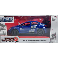 Subaru Impreza AZUL WRX STI, widebody Jada, Escala 1-32