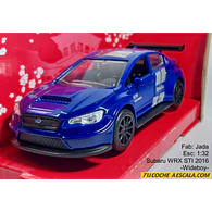 Subaru Impreza AZUL WRX STI, widebody Jada, Escala 1-32