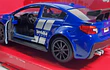 Subaru Impreza AZUL WRX STI, widebody Jada, Escala 1-32