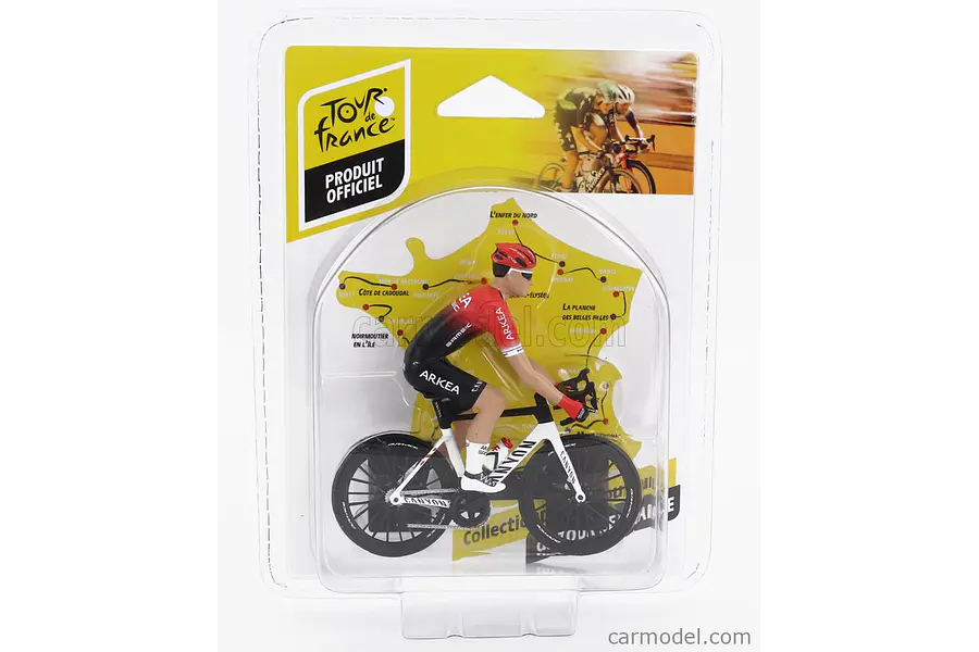 BICICLETA EQUIPO ARKEA SAMSIC,  1/18 , SOLIDO