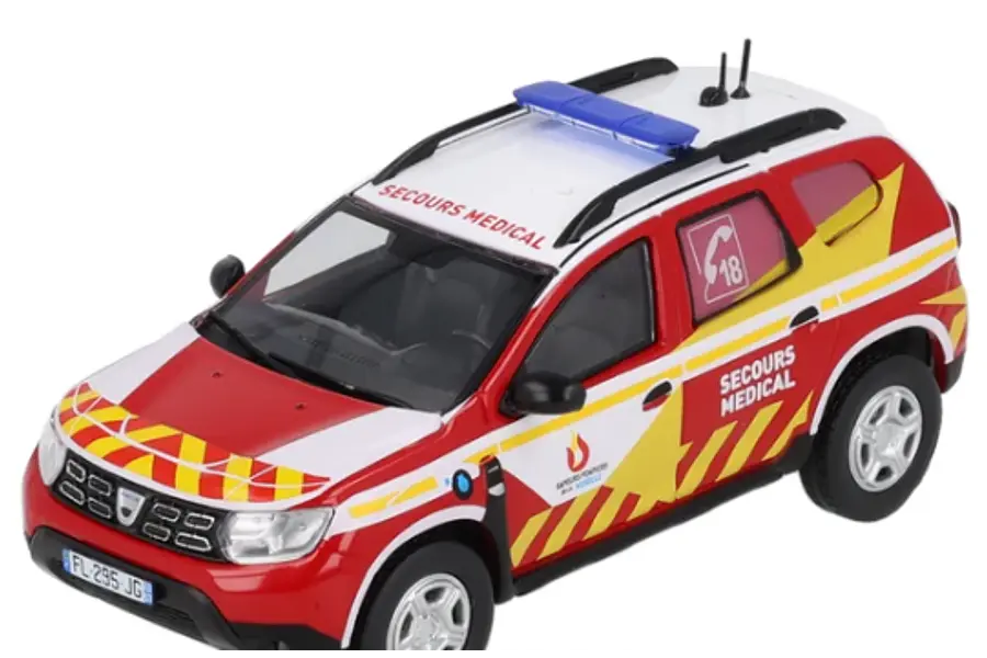 Renault Duster BOMBEROS Escala 1/43 MARCA IXO