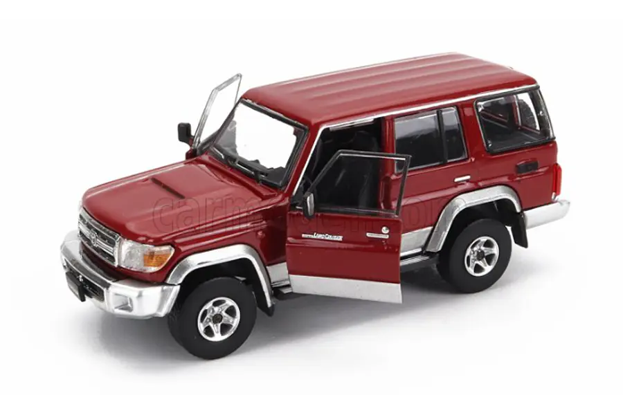 TOYOTA LAND CRUISER 76 ROJO ESCALA 1-64 BM CREATIONS