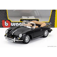 Porsche 356B cabriolet , Burago Escala 1-24