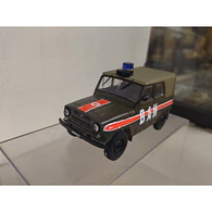 UAZ 469 policia ESCALA 1/36 MARCA ixo