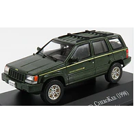 JEEP GRAND CHEROKEE 1998 VERDE MARCA IXO ESCALA 1/43