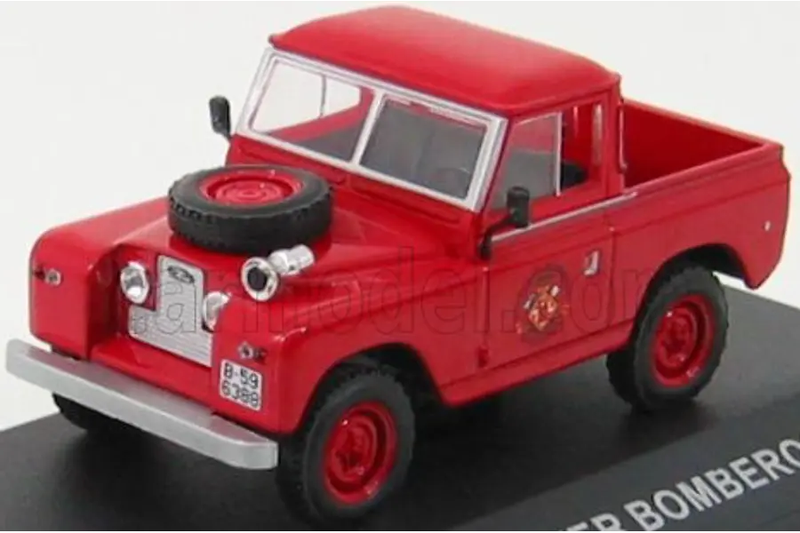 LAND ROVER SANTANA BOMBEROS 1/43 MARCA IXO 
